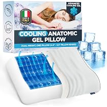 Technogel Contour Cooling Gel Pillow Comfort - Ergonomic Cervical